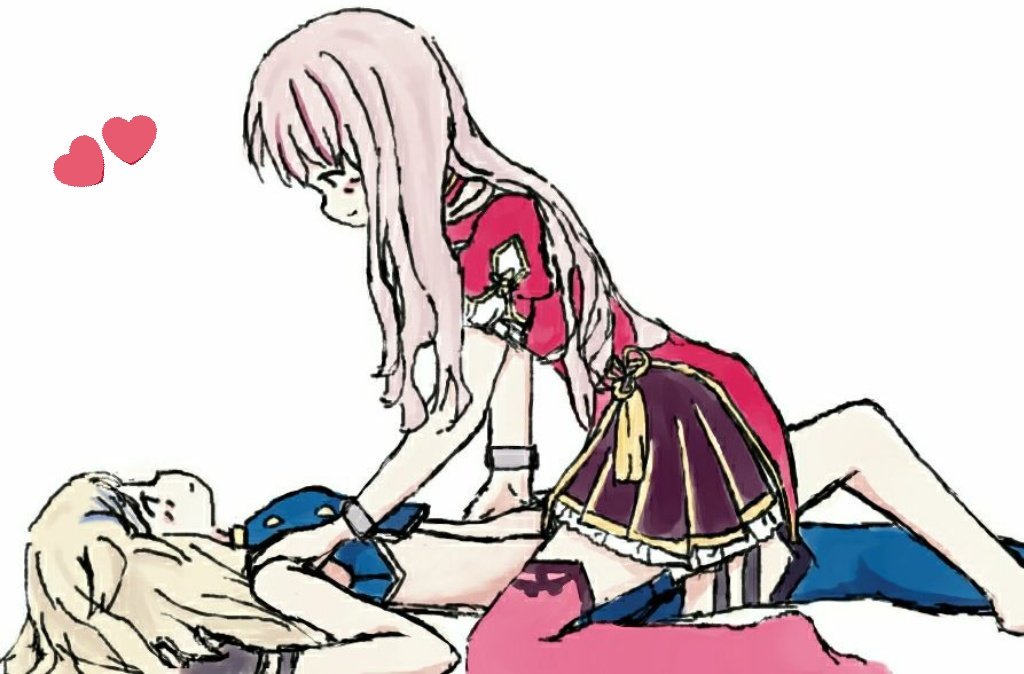 #てぇてぇLaska 
初めてヒメヒナの絵を書いた
第一次画了姬雏的画