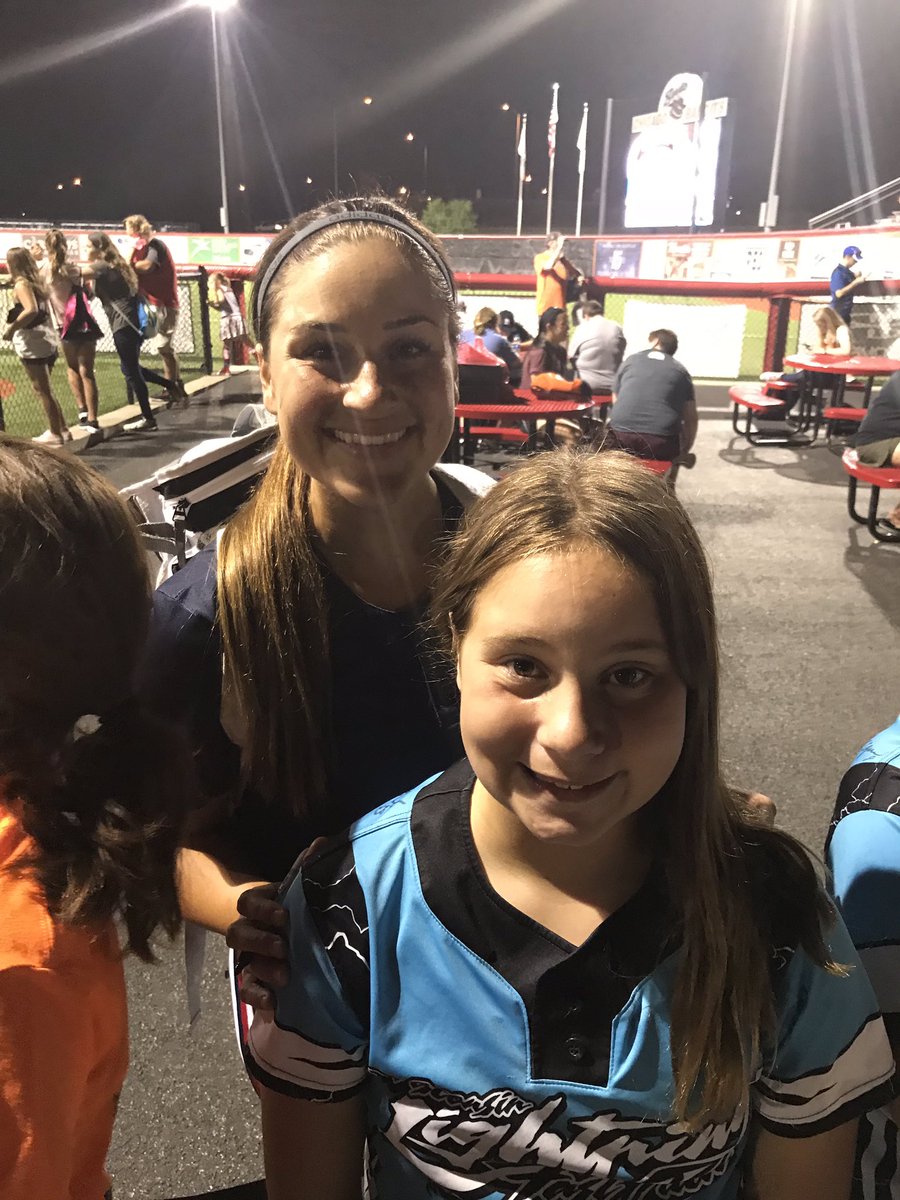 One incredible career comes to an end &amp; another one is just heating up. Thank you <a href="/LChamberlain44/">Lauren Gipson</a> for being a role model and inspiration to so many young ladies, including my daughter. All the best in your next chapter! Grace, congrats on your first two OTF homers this weekend!