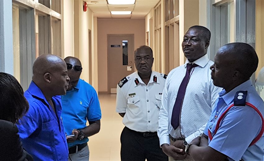 FireService246's tweet photo. The construction of a new fire station in the Pine, St Michael, opposite the Ann Hill School, is on the cards for the #Barbados Fire Service, as government moves to address a number of challenges facing that organization. - see more: https://t.co/jXm1YMBMGt #BarbadosFireService https://t.co/4RzNHZhjGj