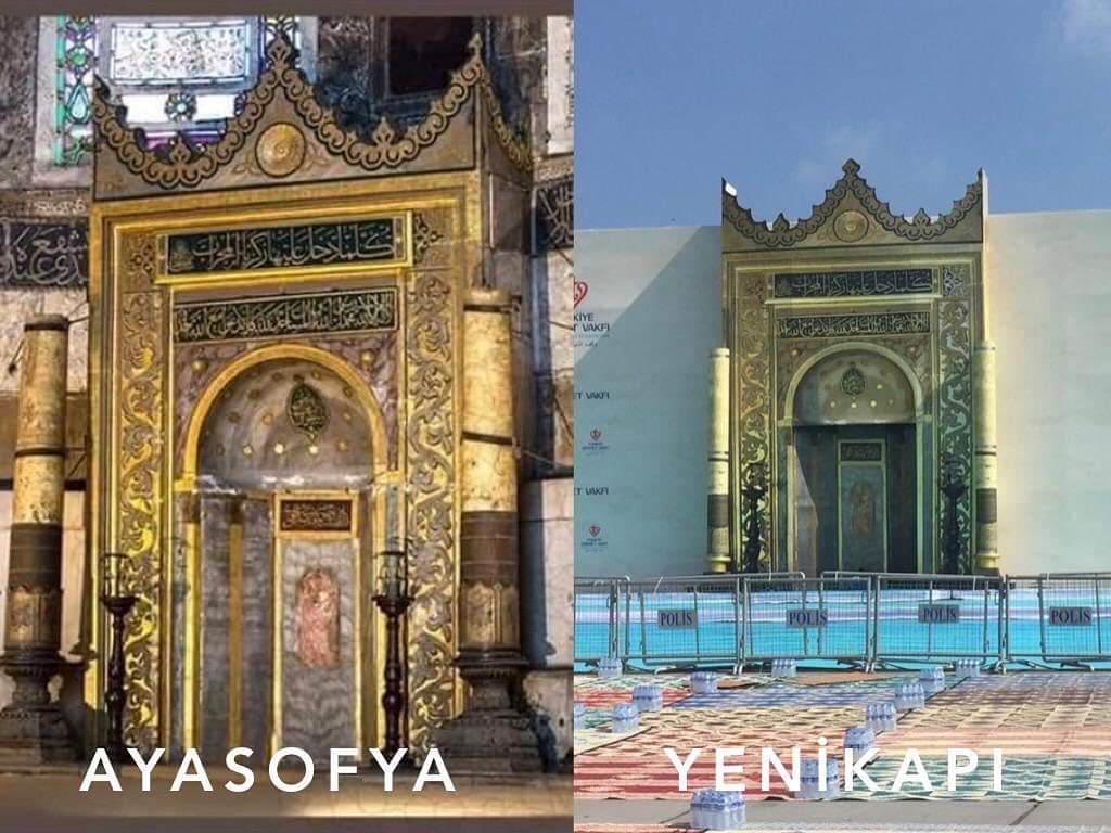 "oyosofyonon mohrobo, omo oyosofyoyo bile ocomoyorsun" diyen gerizekali; ayasofyayi ibadete kapatip muze yapan alcaklara da iki kelam etsene!!