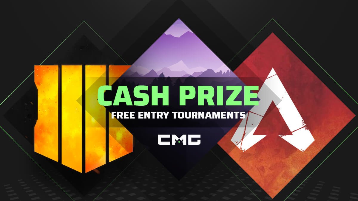 CMG_Esports's tweet image. 🔘CheckmateGaming.com/free-tournamen…

▪️Free Entry tournaments every day!

▪️Earn real cash prizes!

▪️Play now on #ApexLegends #Blackout, #Fortnite, and #BlackOps4 SnD!

▪️Available on #PS4, #Xbox, &amp;amp; Console #Crossplay!

#CMGeSports #FreeCash #OnlineTournaments #CompetitiveGaming