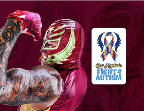smFISHMAN's tweet photo. #Fight4Autism has launched, and the global ambassador is @reymysterio. Donate to help the cause and be entered to win cool prizes: https://t.co/XLxzy3No1p https://t.co/Urpbywwset