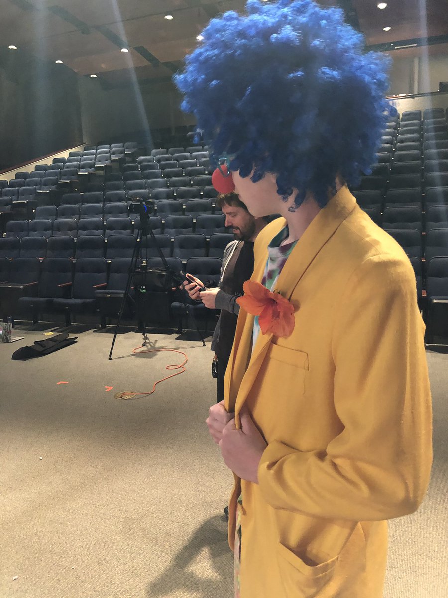 Dress rehearsal!  Come see “Crisis in the Chem Lab” and “The Elevator” at 12pm today! #AC3DayPlay <a href="/ACSRochester/">Allendale Columbia</a>