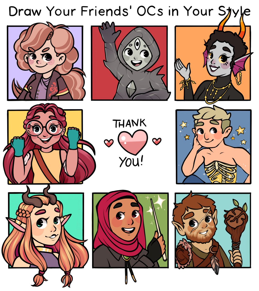 Done!! Thank you all for sending your babies to me; this was super fun! 