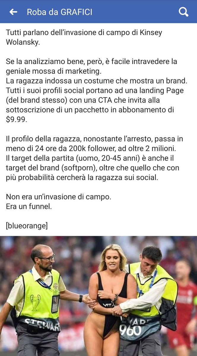Si, il <a href="/LFC/">Liverpool FC</a> che vince la #UCL é una bella storia, una favola, la rinascita del Calcio (con la C maiuscola). Qualcuno ha per caso parlato di marketing? 😁