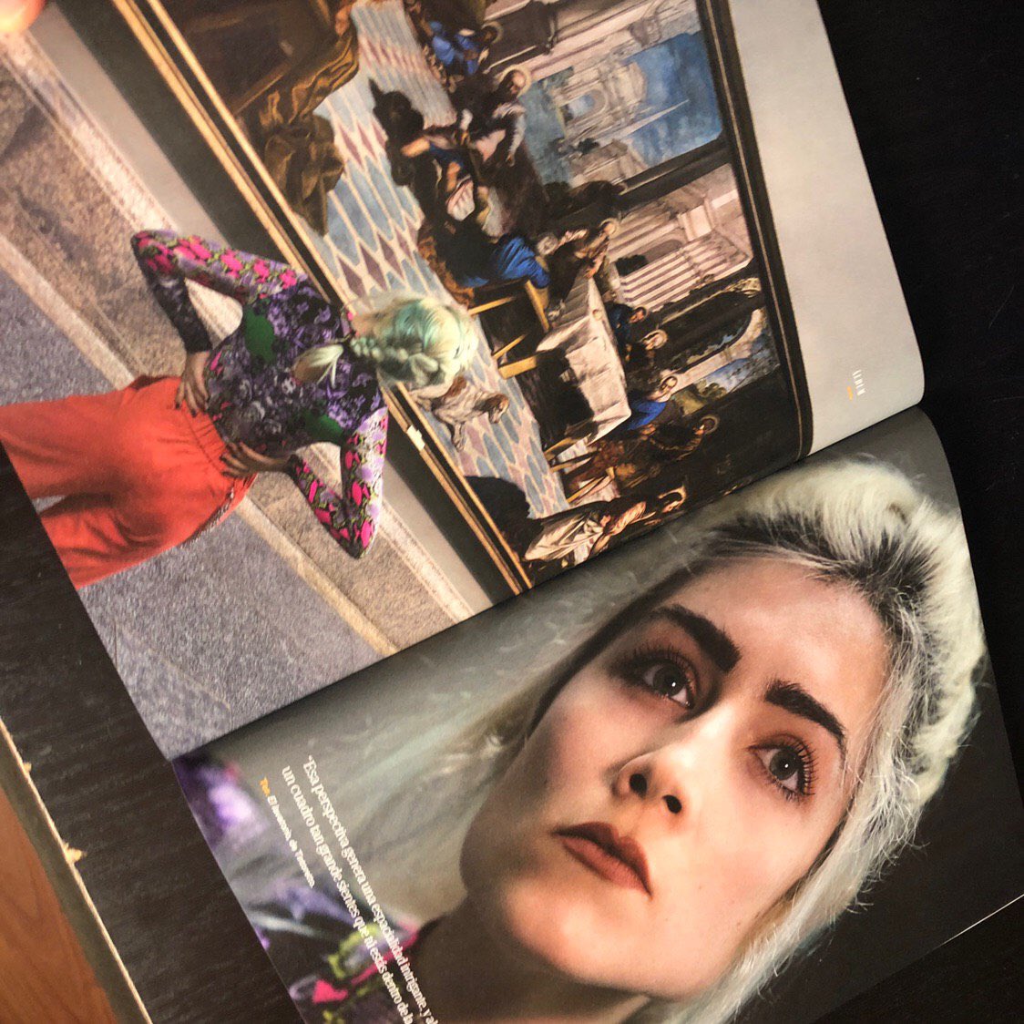 tercosmicqueen's tweet photo. HOY SALGO EN LA PORTADA DE EL PAÍS 👀♥️

Borja Hermoso ha escrito un reportaje sobre el Museo del Prado con fotos de Javier Salas. Buscaron a varias personas para elegir un cuadro y hablar de él, yo elegí El Lavatorio de Tintoretto😍

Artículo:
https://t.co/sxo1u7aDJ6

@el_pais https://t.co/CoHYQFKxOA