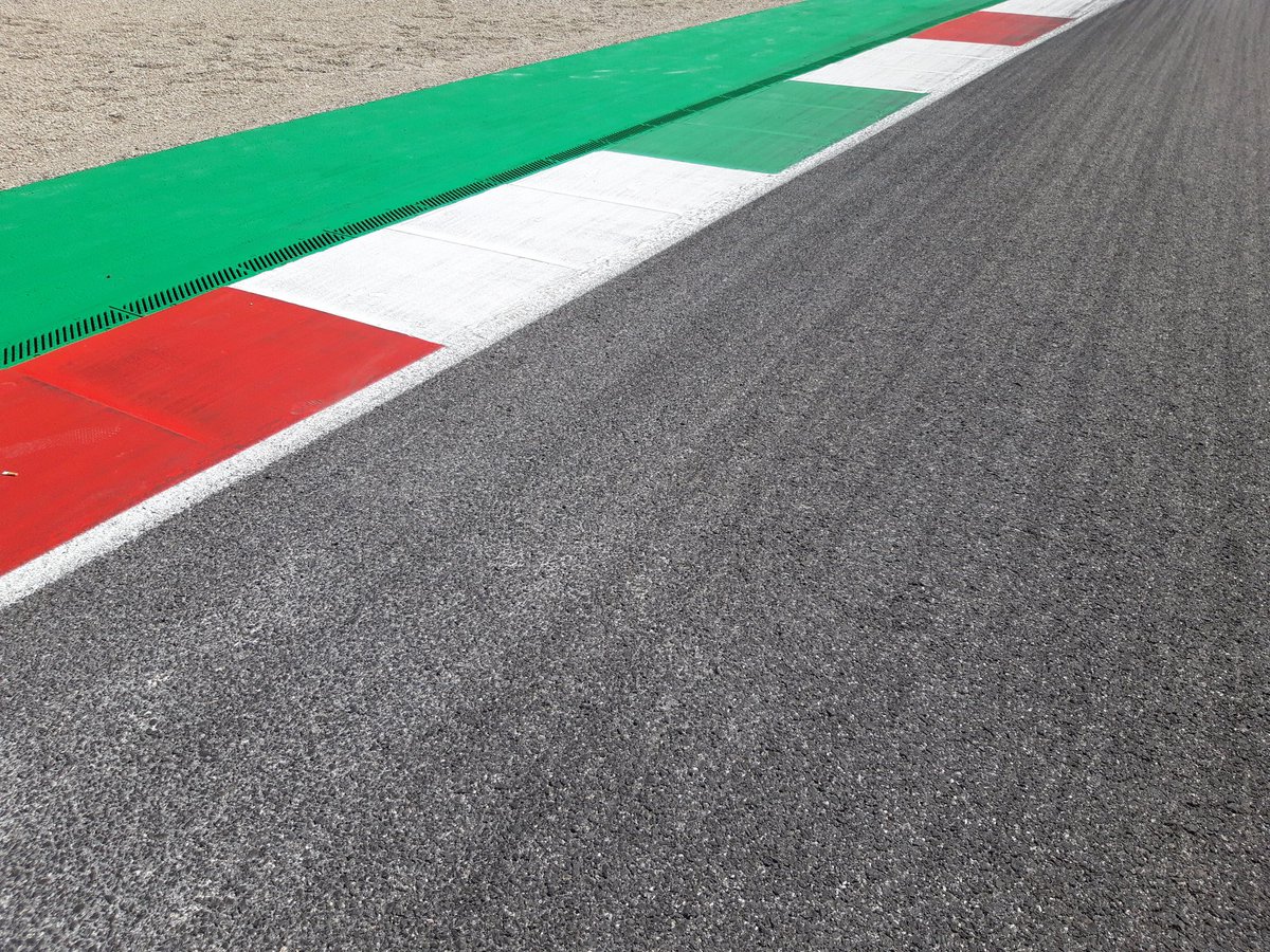 motoroscoe's tweet photo. On the track! #ItalianGP #MotoGP https://t.co/tM766C8Eyc