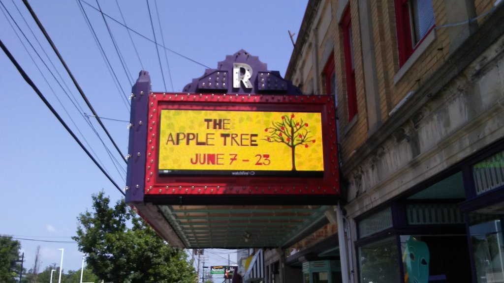 Ritztheatreco's tweet image. #TechWeek begins for our 2019 Bonus Musical production of #TheAppleTree, which opens this Friday night as part of our annual #JuneFest!

Tickets available online, over the phone, and at the box office! #RitzTheatreCo RitzTheatreCo.org!