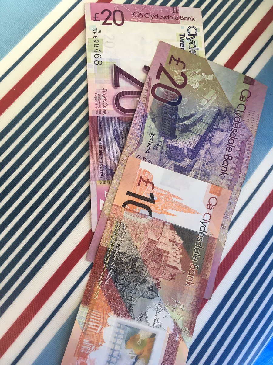 raelawrence1's tweet image. It reminds me of @CanadianTire money. #ScottishBanknotes