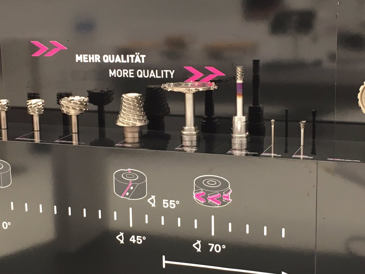 The Leuco stand at Ligna 2019. Amazing stand, amazing tools &amp; amazing people.