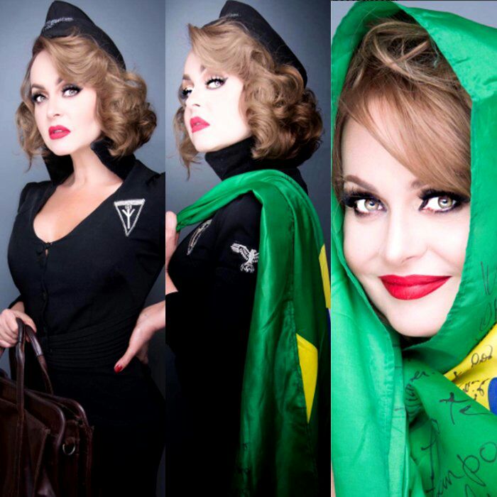 AndreaVitoria18's tweet photo. @gabyspanic em contagem regressiva para a chegada da Rainha mas amada do #Brasil 💙💛💚 @gabyspanic vem Rainha que o #Brasil é todo seu 👏👏👏💚💛💙 te amooooooo #Divaaaaa 💙💛💚 https://t.co/UuPhGCaPjt