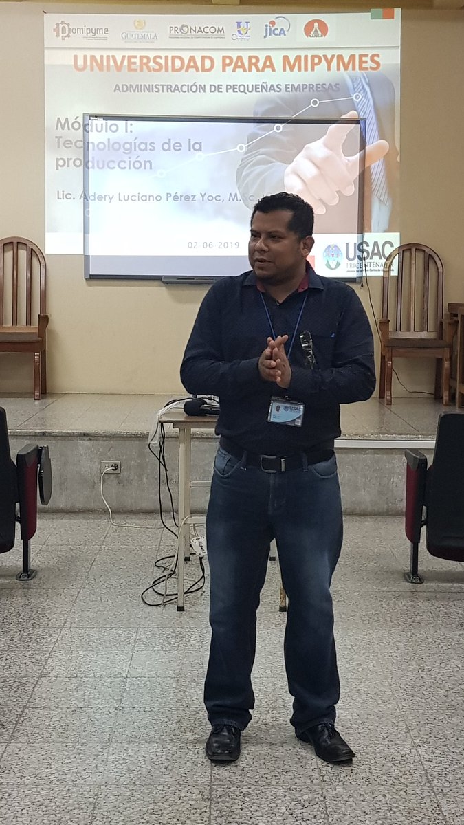 PromipymeCUNORI's tweet photo. Inicia el Curso de Administración de Pequeñas Empresas.  Una recopilación de metodologías transferidas a través de becas de cooperación japonesa JICA. @AGUABEJA @CunoriC #MIPYMES #Desarrollo https://t.co/cVRQAi0sDa