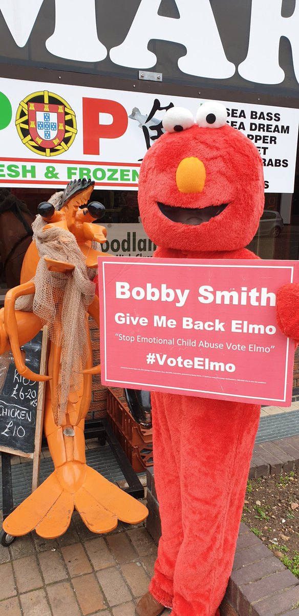 bobbysmith2765's tweet photo. Can't think of a witty caption for this one so I'll just leave it here. #PeterboroughByElection #Peterborough #FathersMatter #FathersRights #VoteElmo #Malesuicide https://t.co/GCCA782ucD