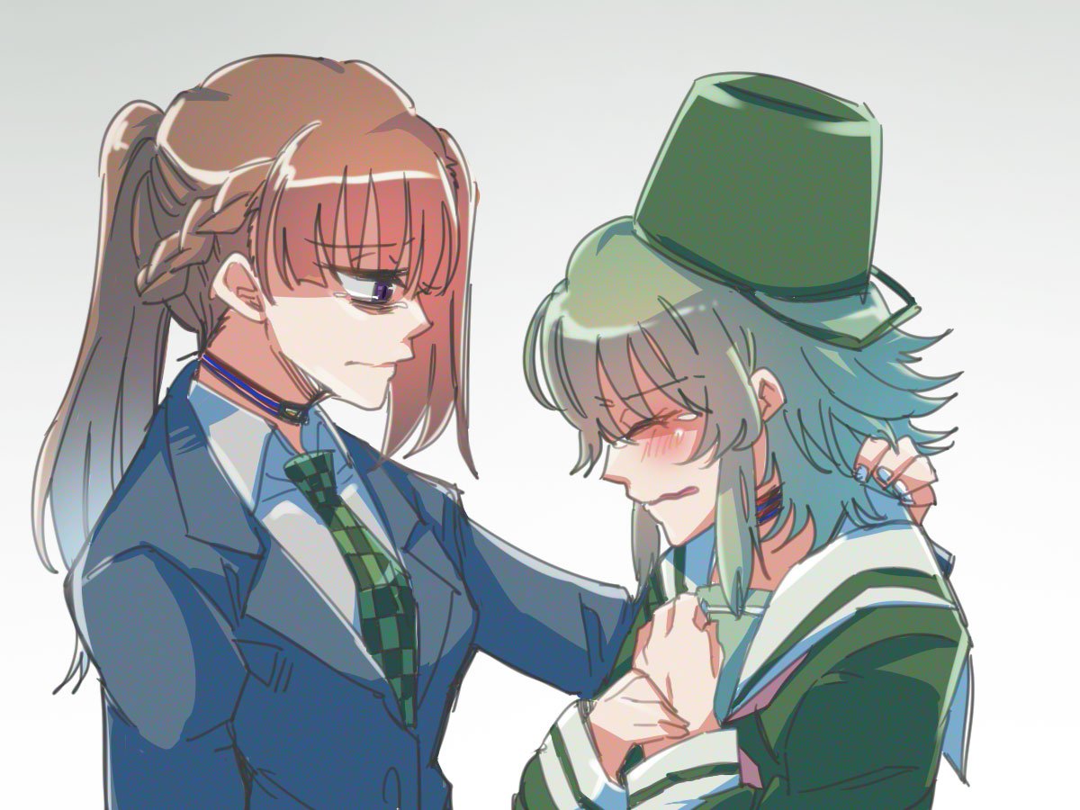 カンナ「カンナちゃんとサラちゃん #キミガシネ」|空屑・オブ・ザ・レッドのイラスト