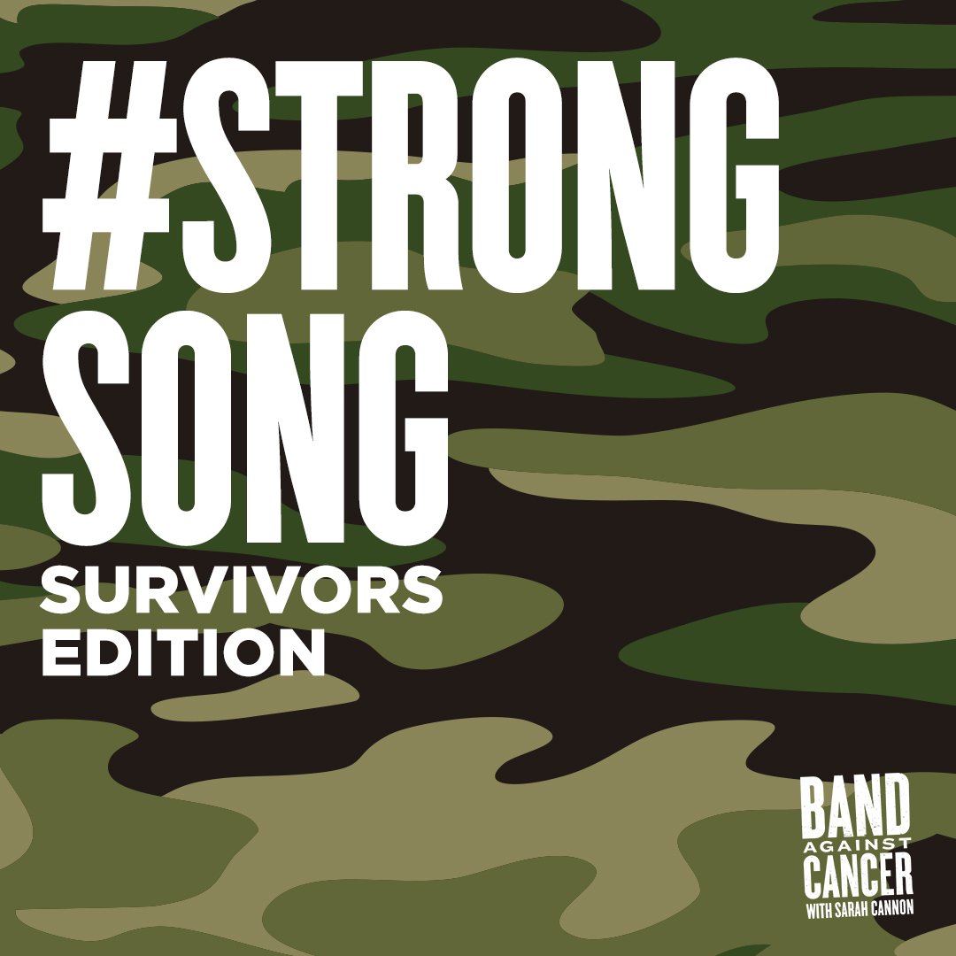 BandVsCancer's tweet photo. It's National Cancer Survivors Day and we have put together a special #StrongSong playlist to celebrate! Be empowered by our #StrongSong playlist here: https://t.co/pWoJt3GLyC. #NCSD2019 https://t.co/E66zNzHlyA