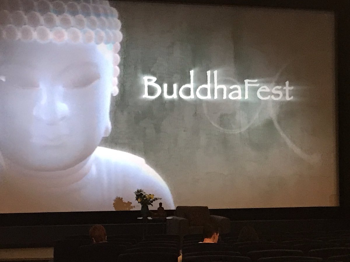 BuddhaBrian's tweet photo. I Truly Enjoyed @BuddhaFest_LA #BuddhaFestLA2019 Professor @BobThurman @jhalifax Tribute To https://t.co/CN6Szl5cWg