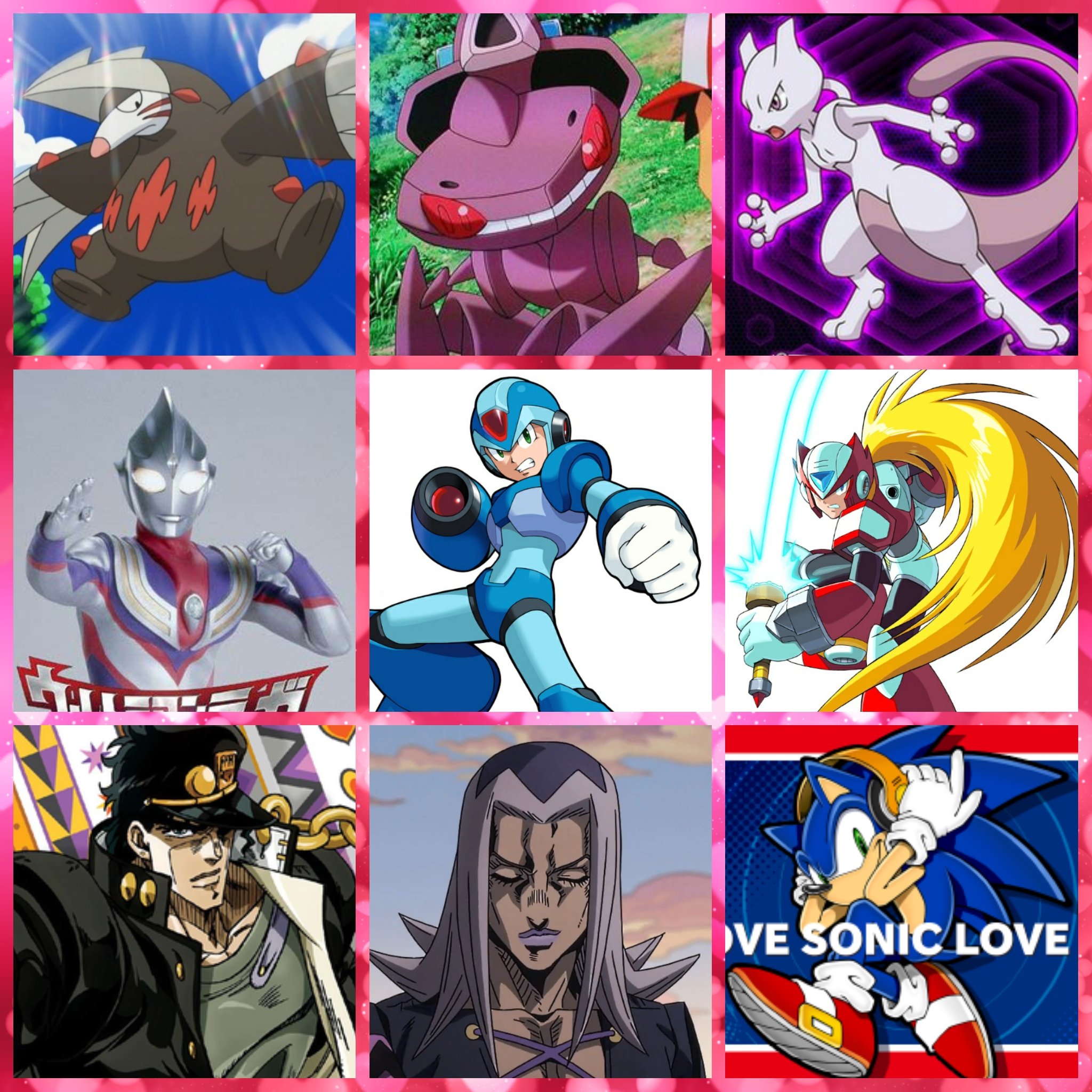 Mirei O 5 7アニポケアイリス とドリュウズ 再登場楽しみ 歴代の推しを9人集めたら好みがわかる こんな感じだな というかほぼ人外な件 生物2 人工生命体2 宇宙人1 ロボット2 Www ポケットモンスター ポケモン ミュウツー ウルトラマン