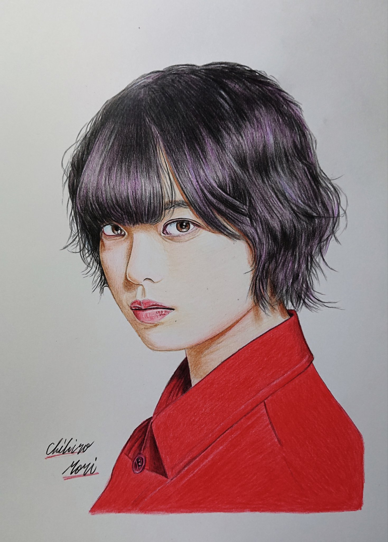 色鉛筆画家＊森千広 on X: 