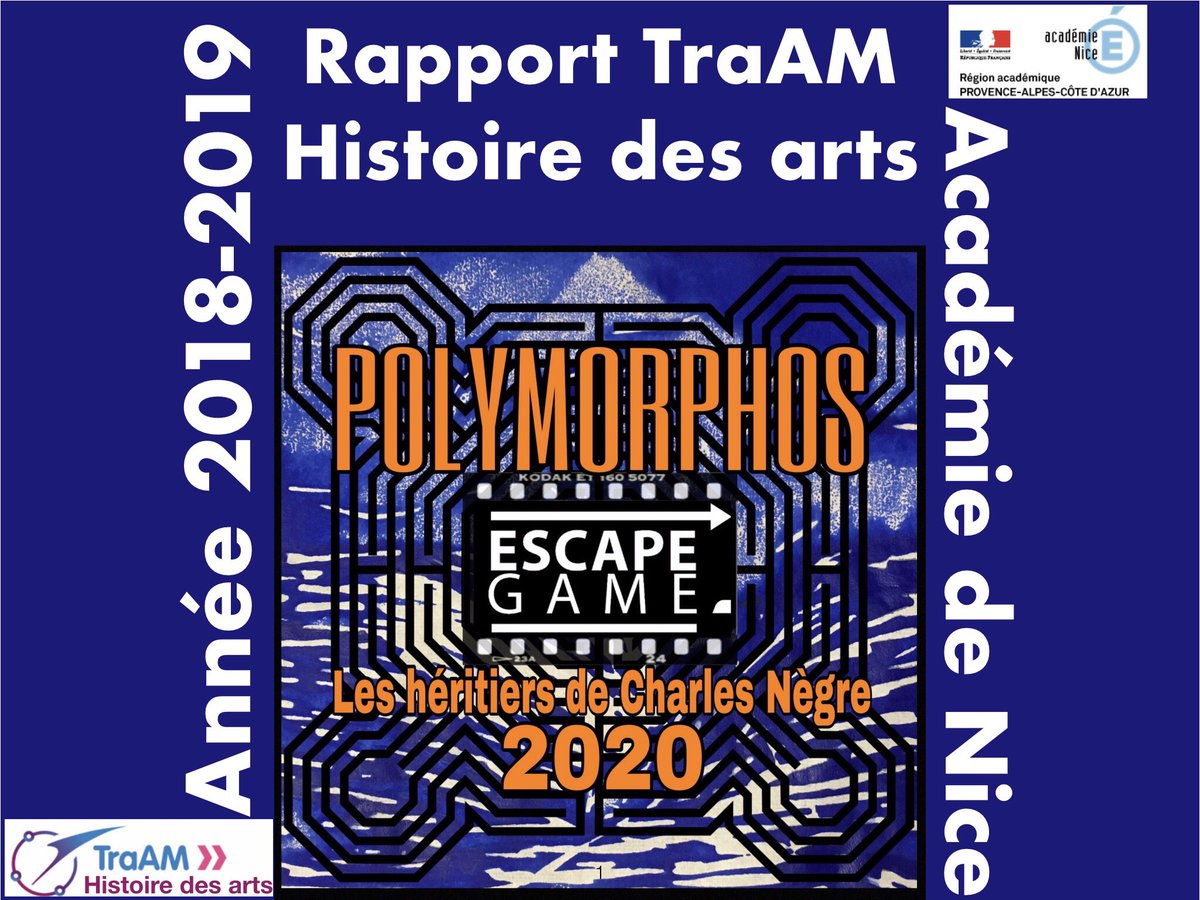 TraAM artspla academie nice tweet media