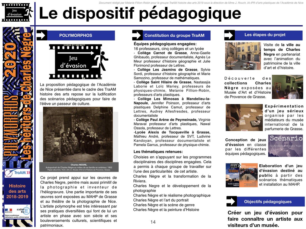 TraAM artspla academie nice tweet media