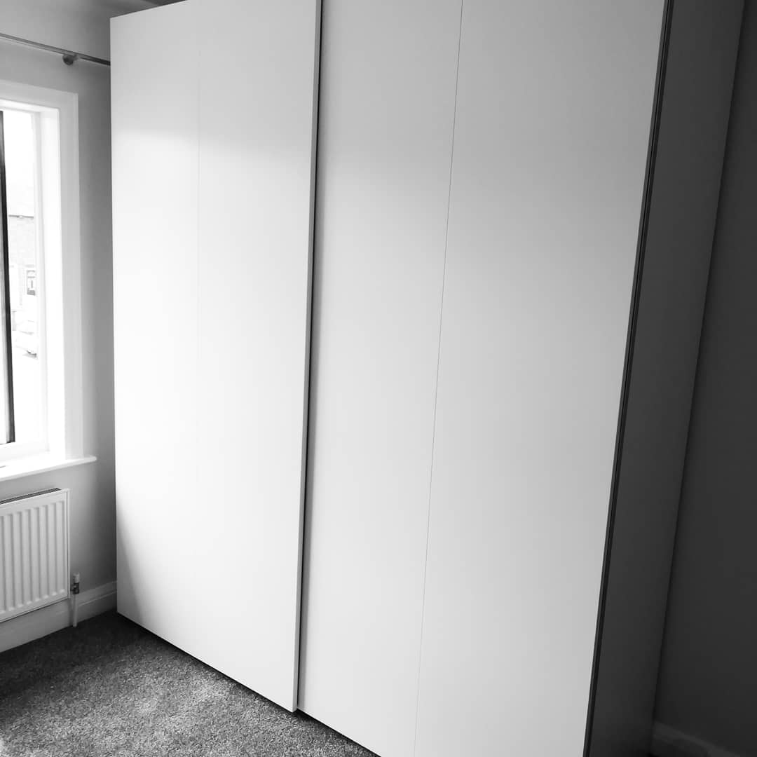FlatPackPro's tweet photo. Did this PAX wardrobe for a customer in Nottingham. Brilliant white! #Nottingham #Notts #Nottinghamshire #Loughborough #instanottingham #NottinghamPost #WestBridgford #NgTrader #nffc #lovenottingham #nottscity #Derby #Leicester #Mansfield #MansfieldTown https://t.co/LxlHhrVgWF