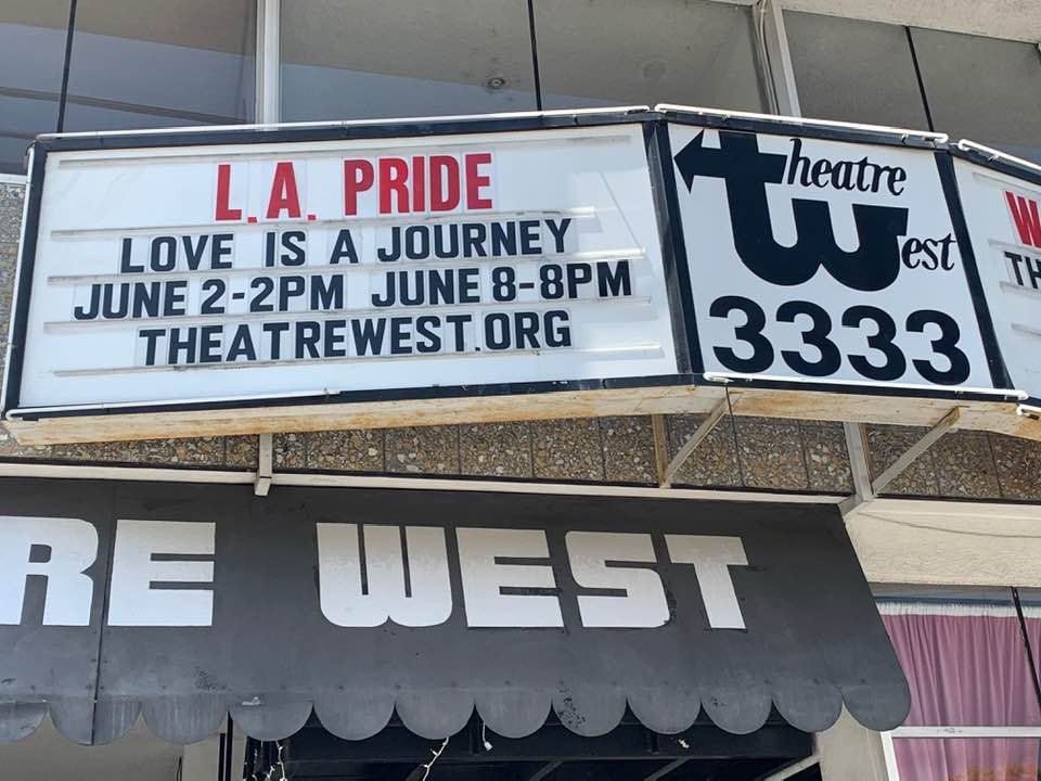 500Turtles's tweet photo. TODAY: "Love is a Journey: A Collection of LGBT Shorts" at @TheatreWest, 2 PM!

MONDAY: The Valley @TheatreAwards where TW has 11 noms and "The Man Who Saved Everything" earned SIX nods. We carry your good thoughts with us! 

#LAThtr #theatre #herewego
#TMWSE 
#LGBT #LAPride https://t.co/r6qER3r6oO