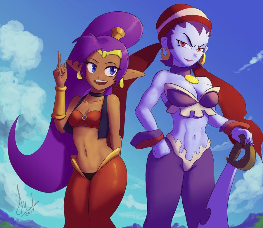 Shantae & Risky Boots. 