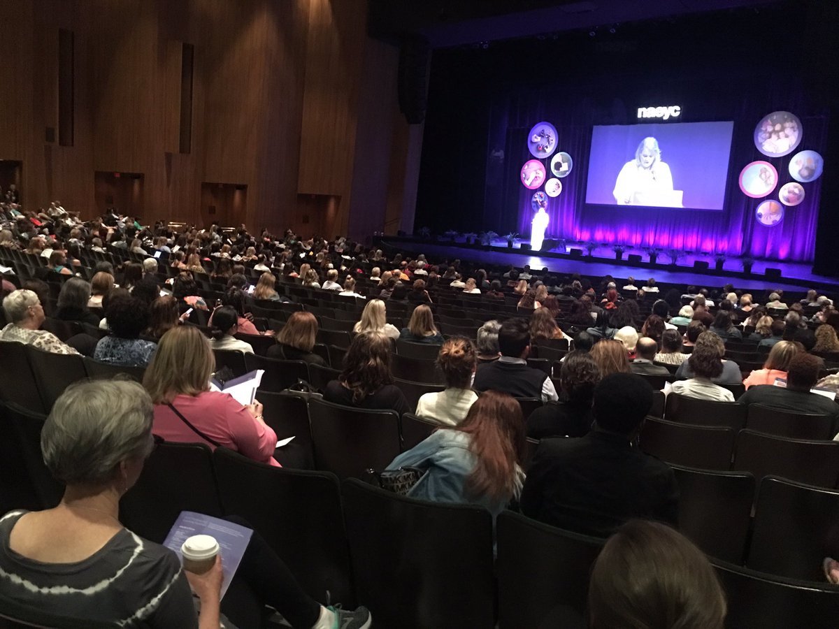 Kicking off NAEYC PLI with thousands of new friends