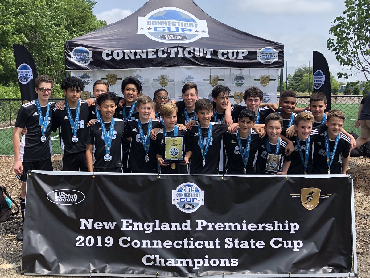 NEP_StateCups's tweet photo. Congratulations @theCFCNorth NPL 05 on your BU14 @NEPremiership @USClubSoccer #CTCup championship! 🎉🥇🏆 See you at #NATIONALCUPXVIII ⚽️✈️ https://t.co/9VoSAT8thW