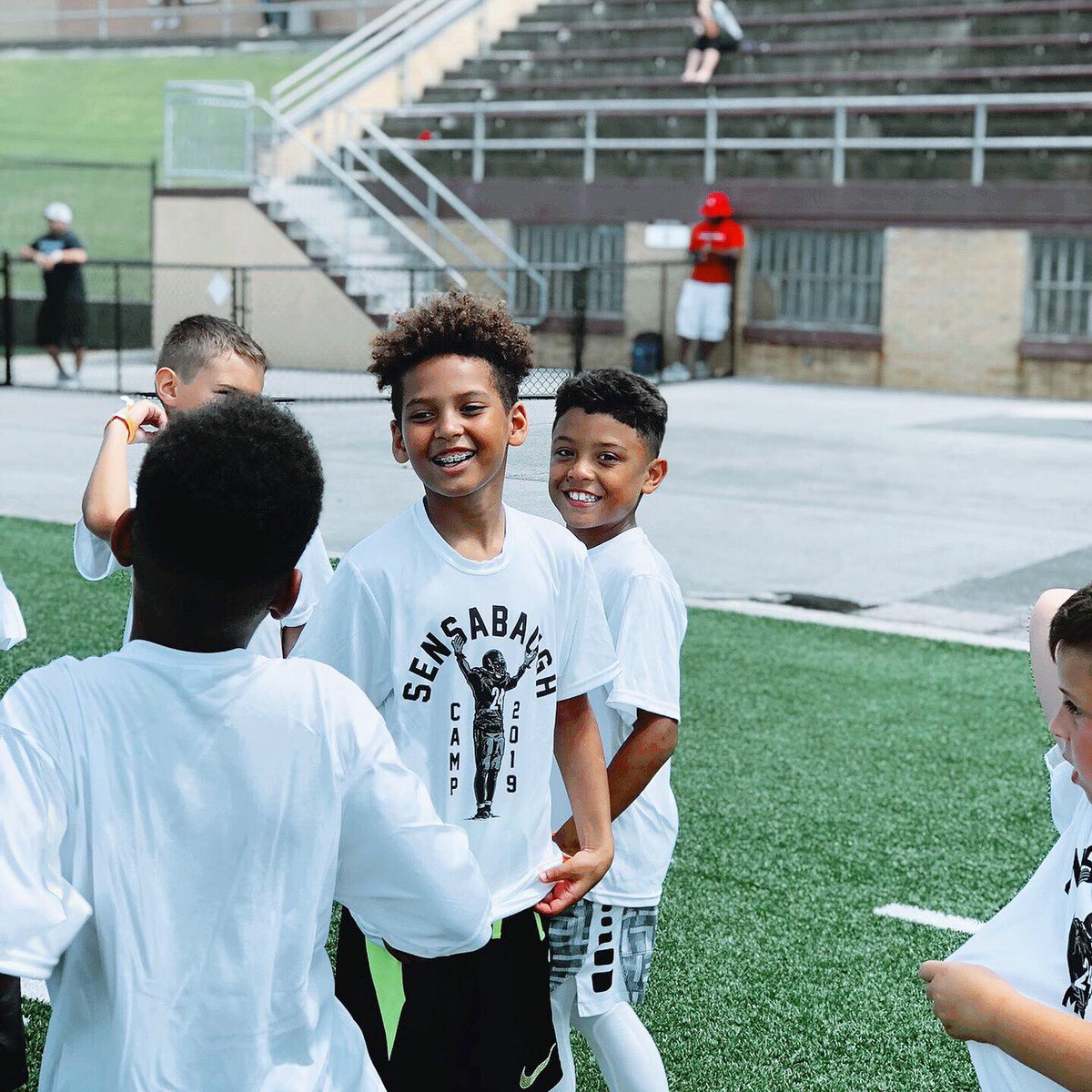 SensabaughCamp's tweet photo. Yesterday was a blast! Over 450 campers and endless fun. Let’s rewind and relive #SensabaughCamp19 https://t.co/CFSblYFVG1