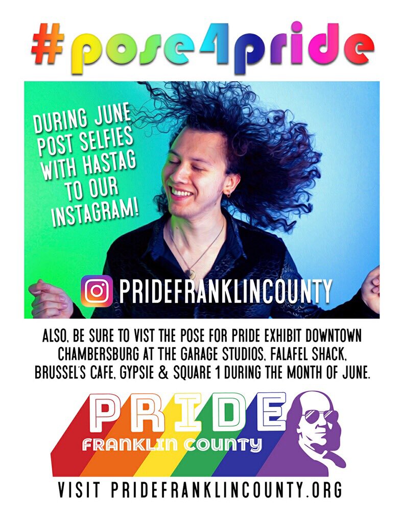 #pose4pride #loveislove #lovenothate #pride #PrideMonth2019 #chambersburgpa  #franklincountypa #pridefranklincounty