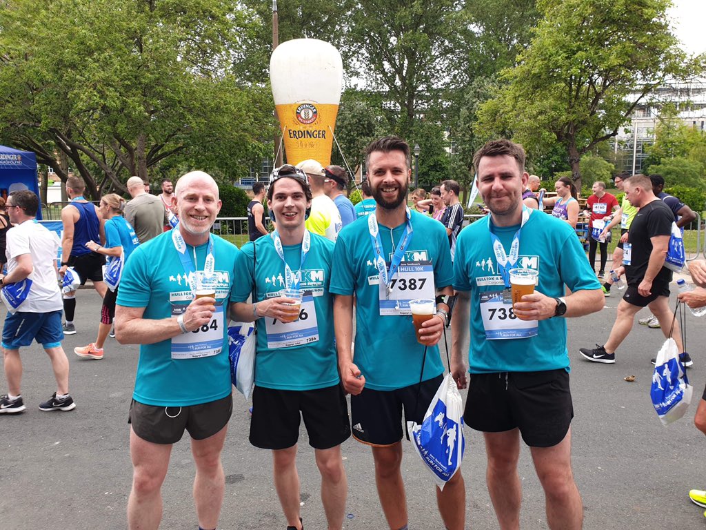 loujmiles's tweet photo. @handhagency Well done team H&amp;H they all made it back for a beer (non-alcoholic of course!) 🍻🏃🏻‍♂️ https://t.co/hma0t61HZj