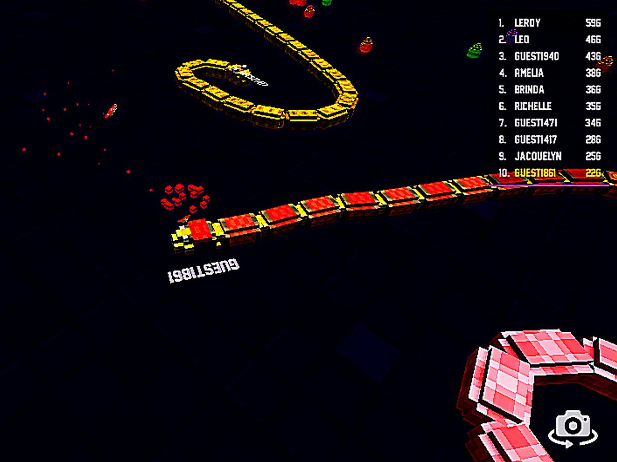 livefreegames's tweet image. New Ideas : Blocky Snakes 
twitter game Slithering snakes in a 3d world where player to join in the match in order to beat others. Blocky Snakes. Rule to become the grand... 

games18plus.com/arcade_classic…

 #CollectorGames #EvadeGames #MobileGames #MultiplayerGames #NewIdeas