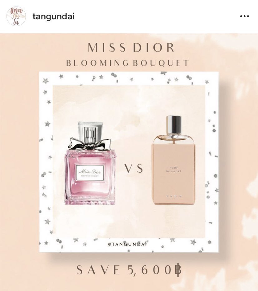 Miss Dior Blooming Bouquet Dupe 2025