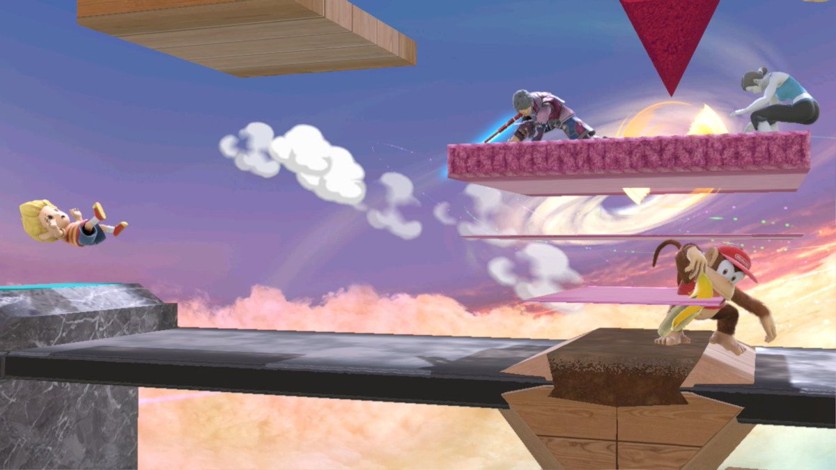 #SmashBros #NintendoSwitch #StageBuilder Since Ultimate doesn't have trophies, capture the spirits of the other fighters! Weaken them first!