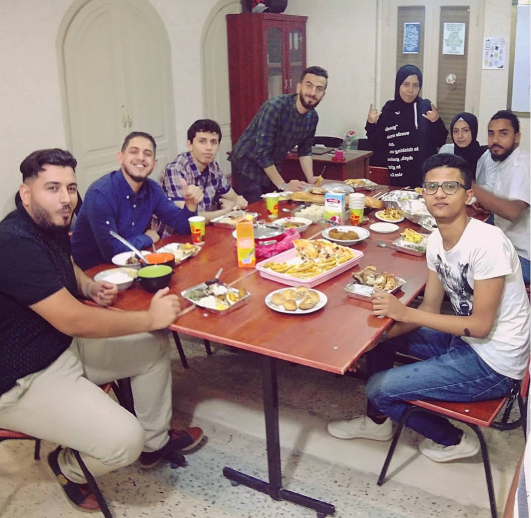 FablabLibya's tweet photo. A fantastic time and lovely iftar yesterday at FabLab with the whole squad 💜
#FabLab_Libya https://t.co/2FZBSv2cGh