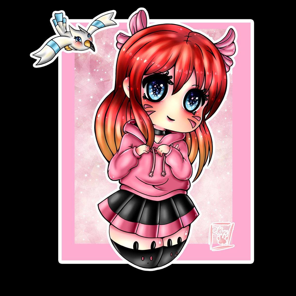 Kiyu Nyan On Twitter Fanart For A Friend Draw