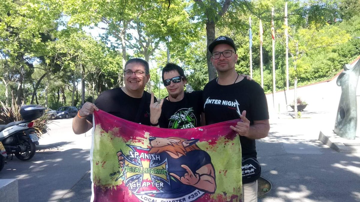 Hoy nuestro Chapterhead, nuestro jefe, cumple 36 tacos bien llevados. Felicidades! (sí, es el del medio 😂)