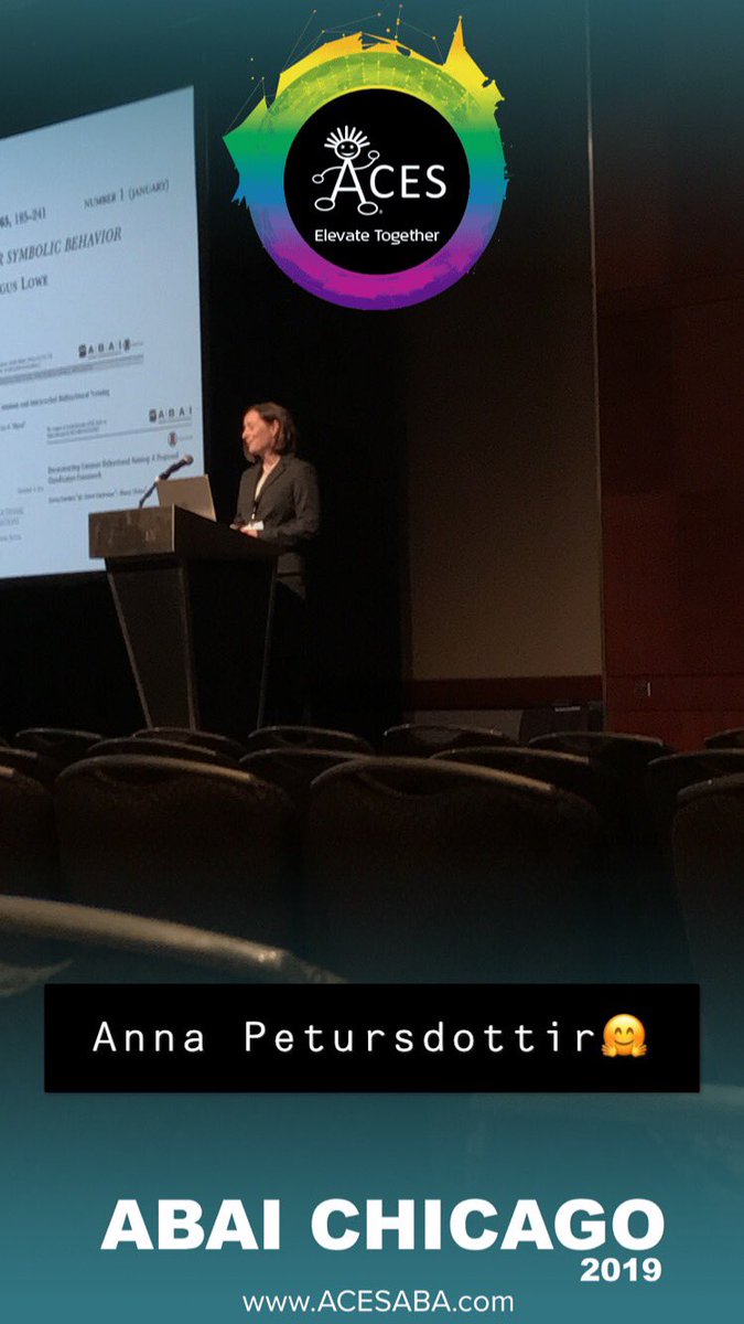 GrahamBehavior's tweet image. Had the pleasure of attending Anna Petursdottir talk last week! #verbalbehavior #abai