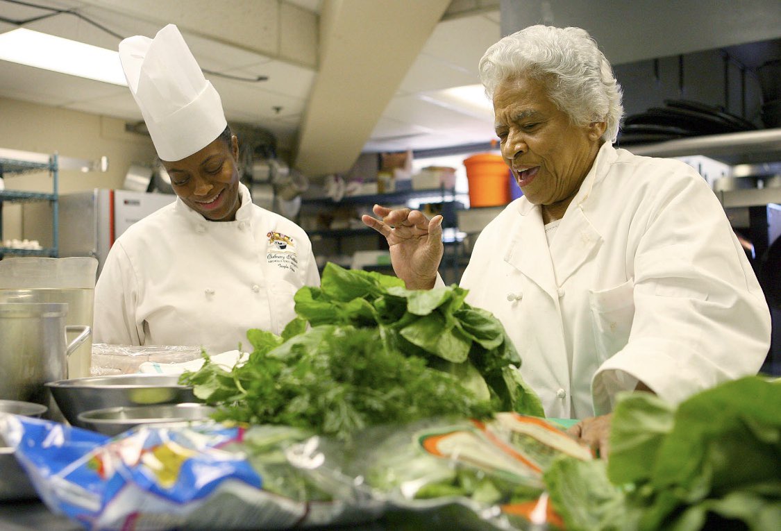 Thank you for giving graciously of your time and knowledge to support of <a href="/NichollsCJFCI/">Chef John Folse Culinary Institute</a> and <a href="/NichollsState/">Nicholls State University</a>. Sending lots of love to the family of the Queen of Creole herself, Mrs Leah Chase. ❤️ #LeahChase