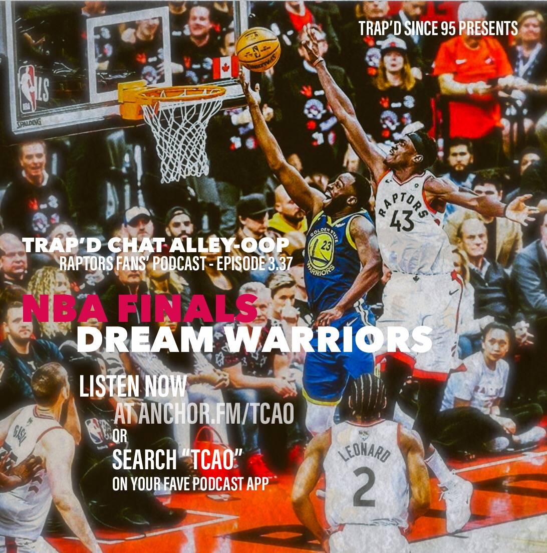 trapd95's tweet photo. #TCAO podcast alert!
Get set for #NBAFinals Game 2:
🎙️#Raptors nearing final form ⚙️
🎙️Fan support making impact 🙌🏽
🎙️#WeTheNorth surprisingly poised ⚖️
🎙️Warriors in trouble? 😱
LISTEN NOW
Visit
https://t.co/haouUaauyP
or Search "TCAO" on any #podcast app
#TS95 https://t.co/IWP7F7kGi7