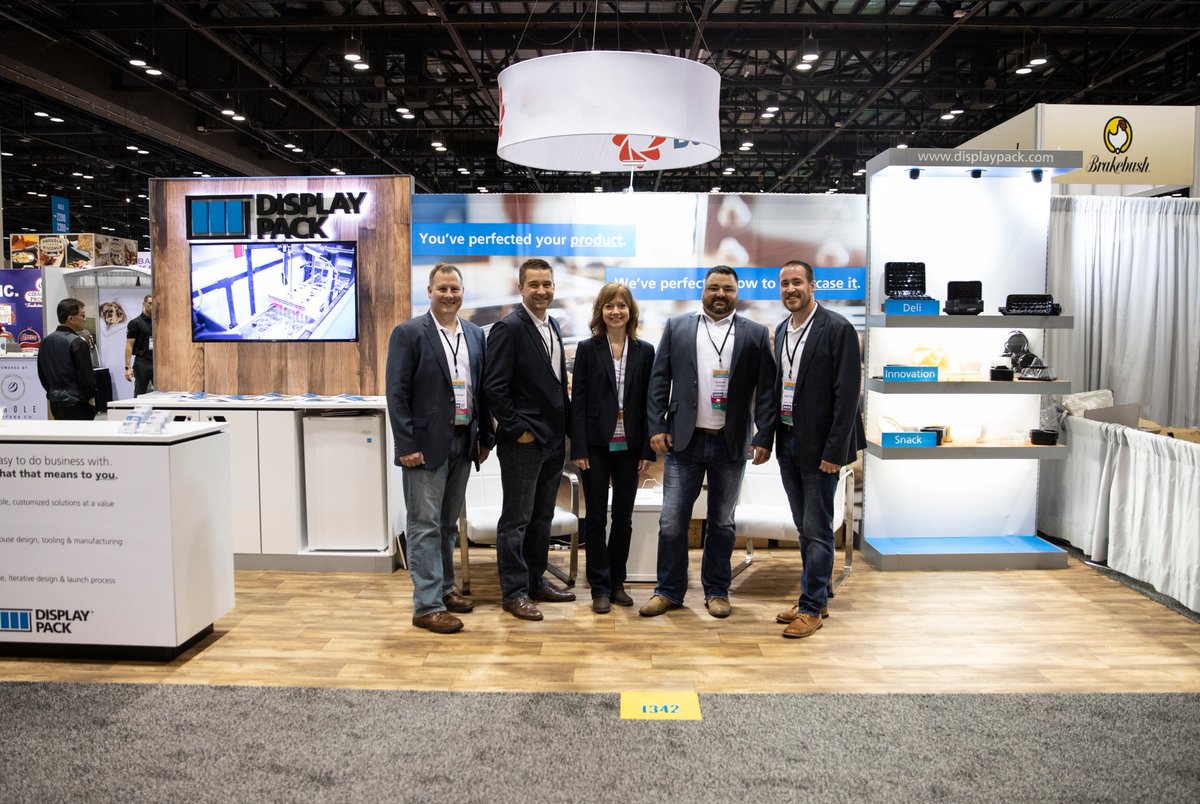 display_pack's tweet photo. It's opening day of the 2019 @myIDDBA show! The Display Pack team is ready in booth #1342 to talk about our #recyclable packaging solutions crafted to solve your unique needs. Stop on by! #IDDBA2019 https://t.co/oKmaOXs1vq