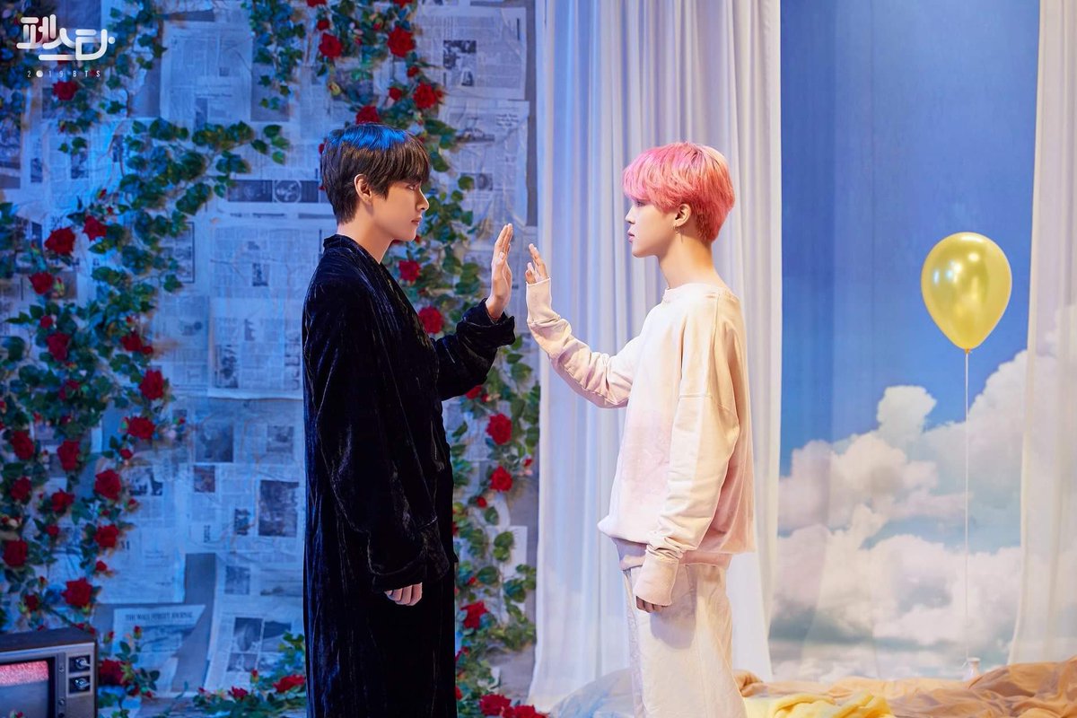 minieposts's tweet image. WHAT AU IS THIS???? #JIMIN #TAEHYUNG #BTS #VMIN