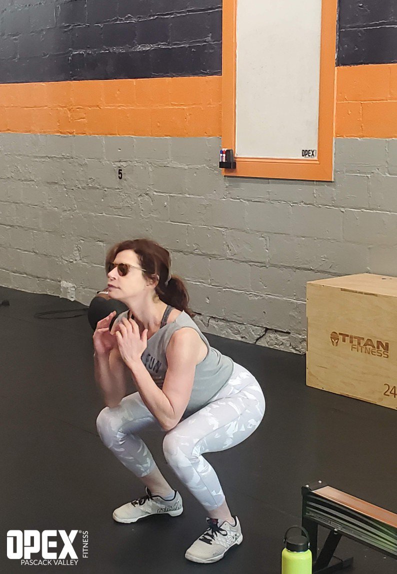 OpexValley's tweet photo. Ayelet always works out in style.  We only get to see her once a week on Saturdays.  The rest of the week, she works out at her local gym.  At OPEX Pascack Valley your workouts are designed for you where ever you are.  So you can exercise with us, at home or on the road. https://t.co/GPvWhUEzrP