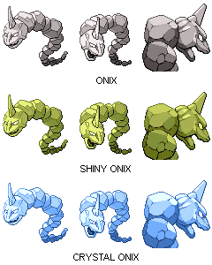 Iv Coord Updates Pokemongo While Crystal Onix Is Cool It S Only Been In The Anime Nothing That Has Been Included In The Main Series Games Nor Any Codes Related