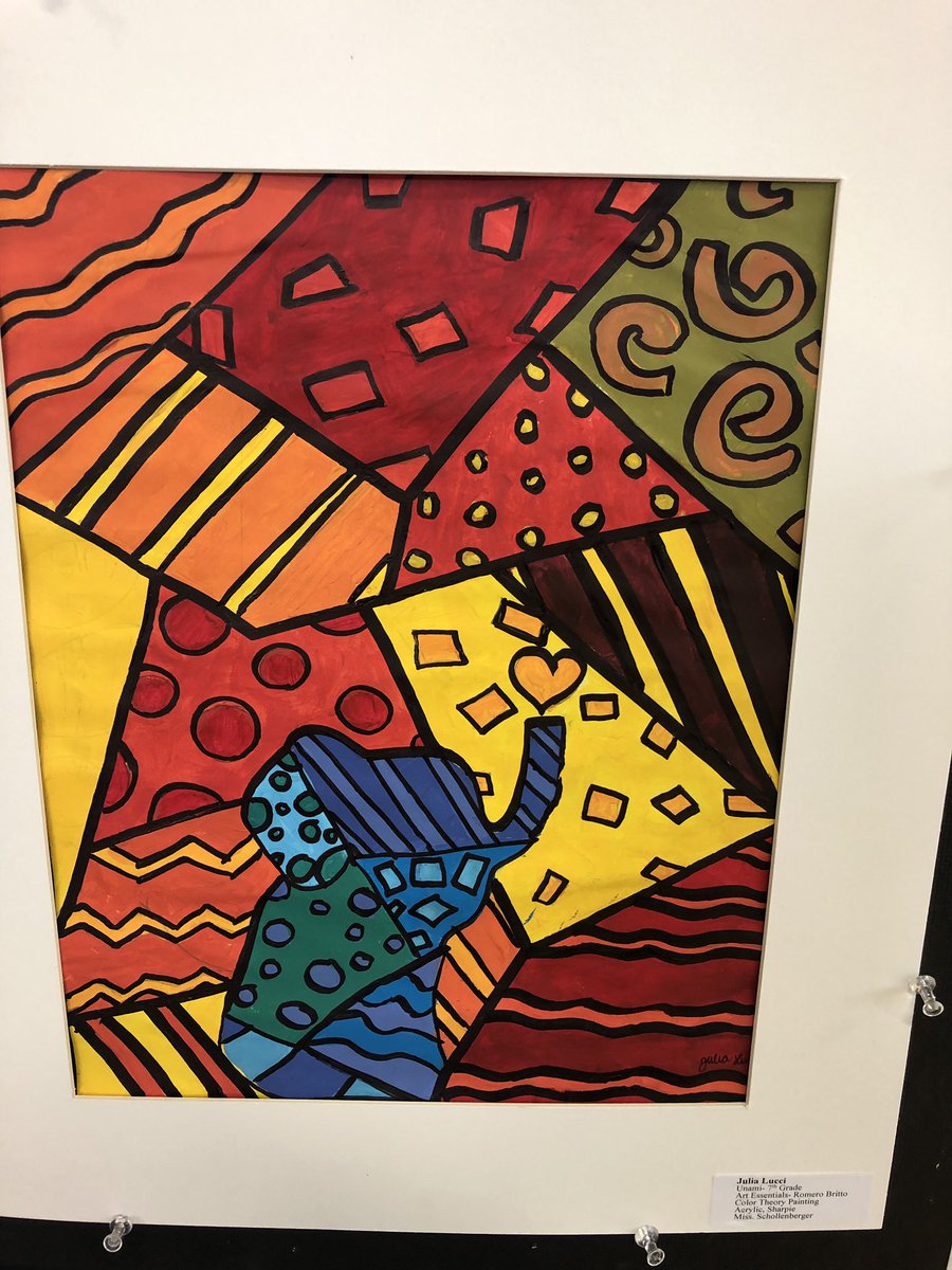 chad_watters's tweet photo. I am sure I missed some of the @CBUnamiMS art work. There is SO much!! So proud of our students and staff to generate this creativity! #cbsdart https://t.co/hMsUmXdN77