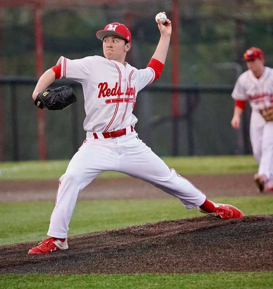 Herdfanbml's tweet photo. Wishing all of the luck and positive vibes in the world to this kid and his Hurricane Redskins Baseball team today!!! I hope you have a great game and bring home the championship!!! #go4 #goBrenden https://t.co/1QZ05wEvi1