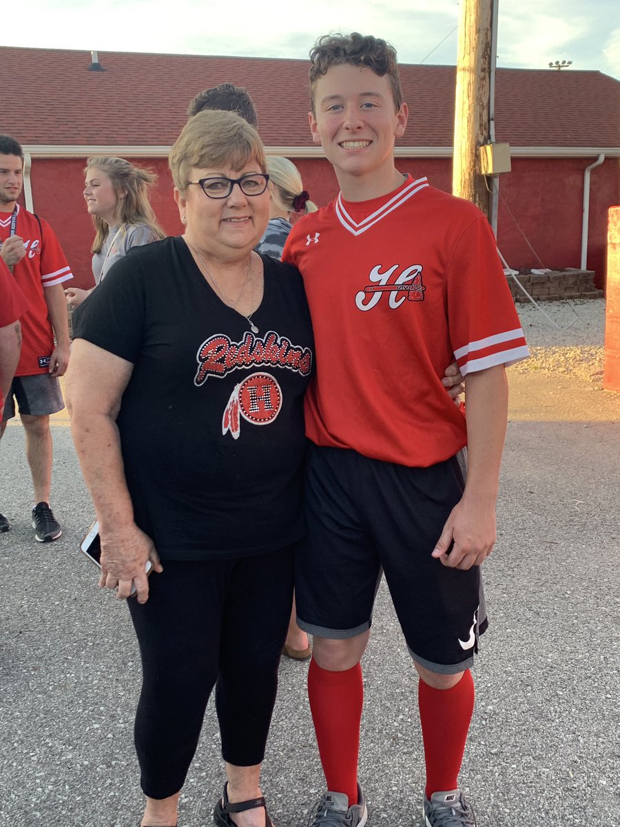 Herdfanbml's tweet photo. Wishing all of the luck and positive vibes in the world to this kid and his Hurricane Redskins Baseball team today!!! I hope you have a great game and bring home the championship!!! #go4 #goBrenden https://t.co/1QZ05wEvi1