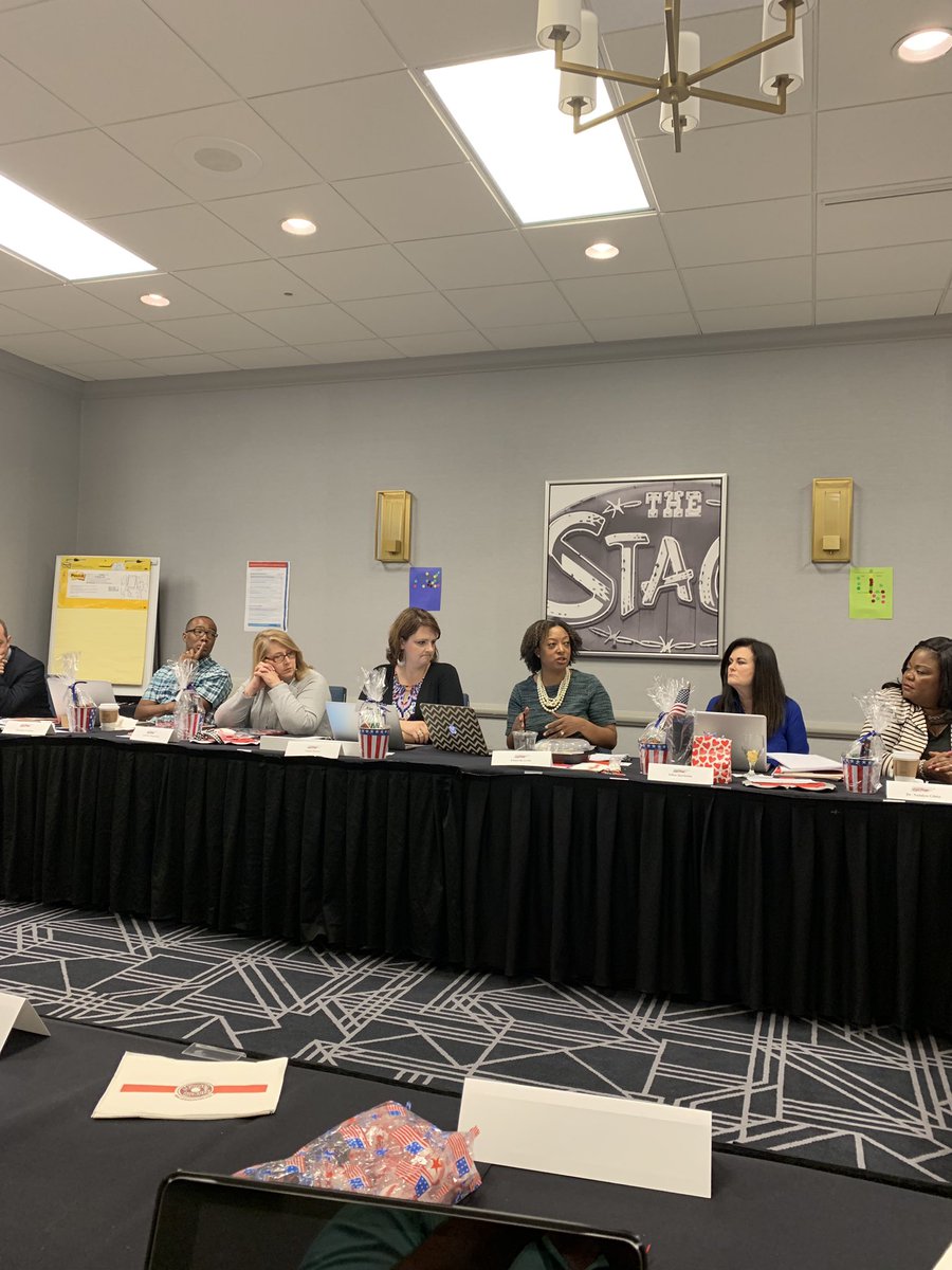 Great weekend working on and with the <a href="/TnPrinAssoc/">TN Principal Assoc</a> Board of Directors and making decisions during the 2019-2020 Organizational Meeting.