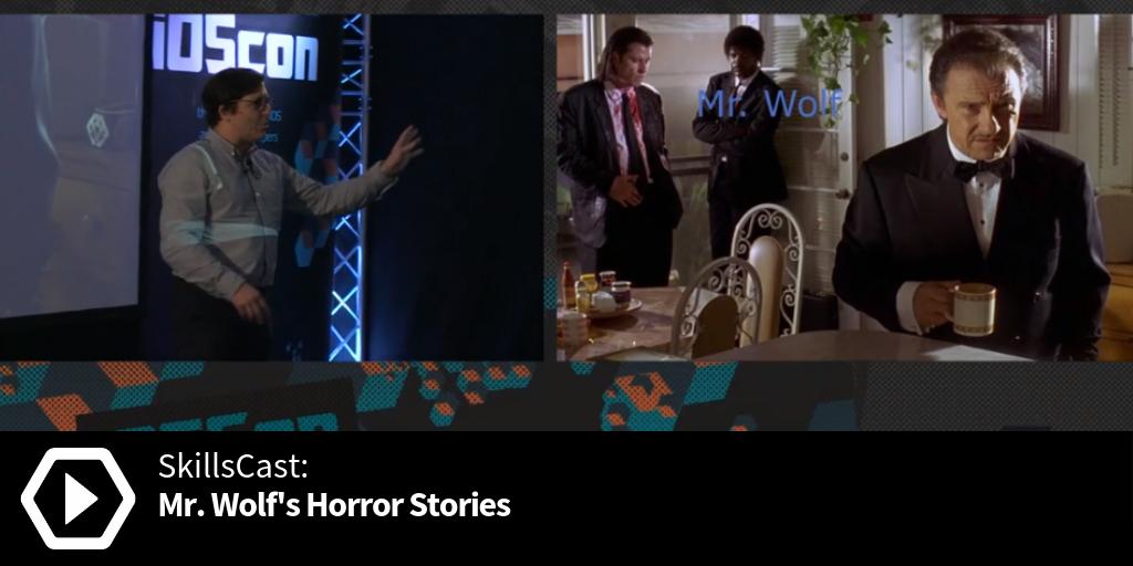 skillsmatter's tweet image. Enjoyed this years #iOSCon? Revisit &apos;Mr Wolf&apos;s Horror Stories&apos; (courtesy of @jdortiz) and explore some (not uncommon) scenarios big companies and startups face as a result of how they decide to develop their #iOS #apps

📺 at: ed.gr/bkngt #Testing #App #Mobile
